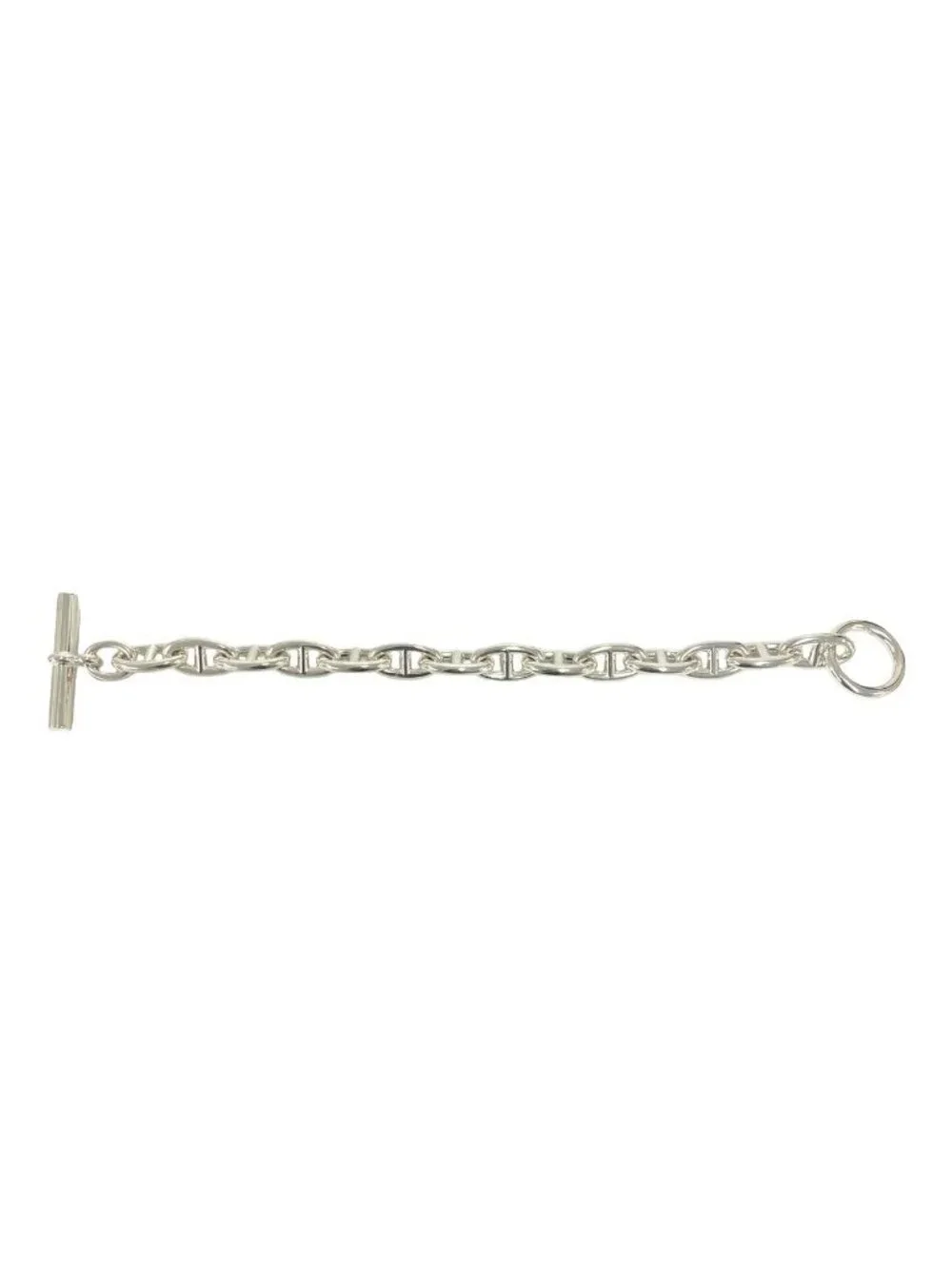 Hermes Chaine D'ancre GM Bracelet 925 Sterling Silver